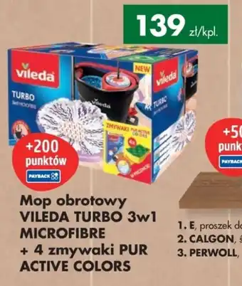 Mop obrotowy VILEDA TURBO 3w1