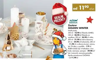 Mrówka ALTOM DESIGN Zestaw GOLDEN WINTER oferta