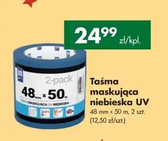 Mrówka Taśma maskująca niebieska UV 48 mm x 50 m 2szt. oferta
