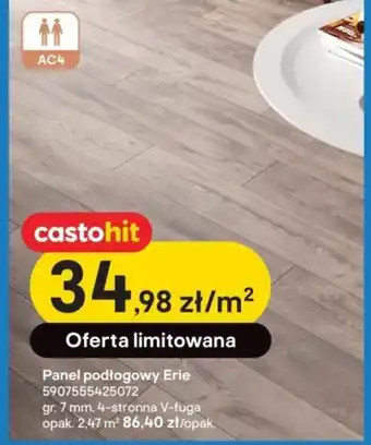 Castorama Panel podłogowy Erie 7mm oferta