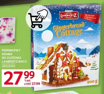 PIERNIKOWY DOMEK DO ZŁOŻENIA LAMBERTZ 900 G