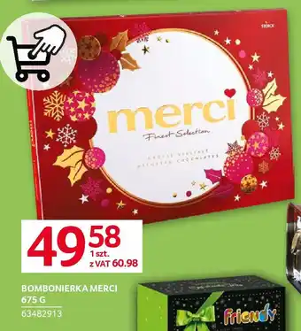 Selgros BOMBONIERKA MERCI 675 G oferta