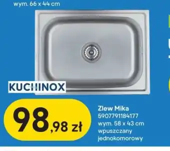 Castorama Zlew Mika wym. 58 x 43 cm oferta