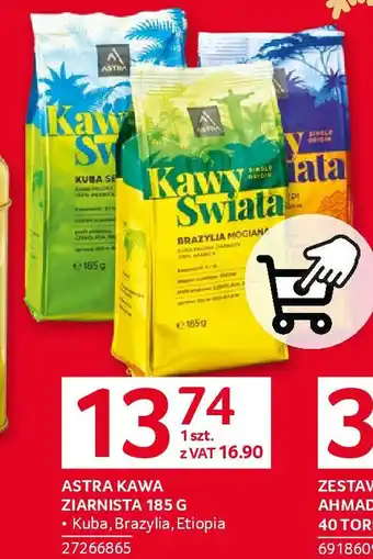 Selgros ASTRA KAWA ZIARNISTA 185 G oferta