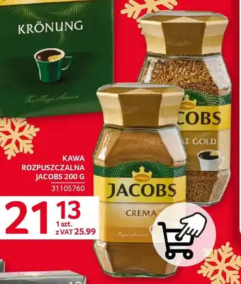 Selgros KAWA ROZPUSZCZALNA JACOBS 200 G oferta