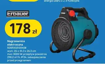 Castorama Nagrzewnica elektryczna Erbauer oferta