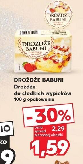 Kaufland Drożdże oferta