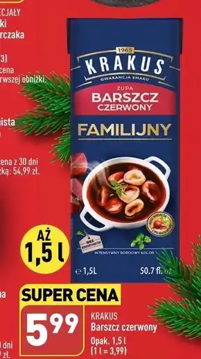 ALDI Barszcz czerwony krakus oferta