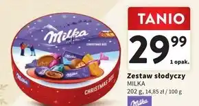 Intermarche Milka mieszanka czekolady mlecznej 202 g (19 sztuk) oferta