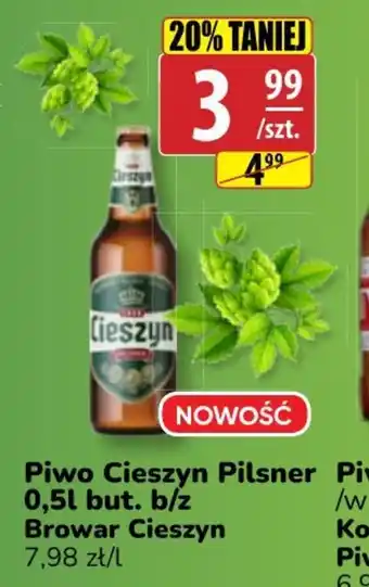 API MARKET Piwo Cieszyn Pilsner 0,5l but. oferta