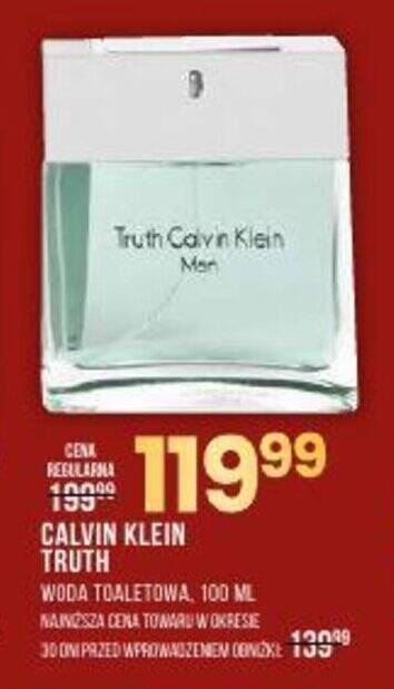 Calvin klein truth discount cena