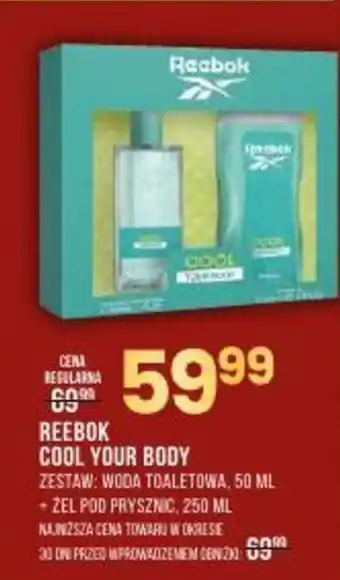 Drogerie Natura REEBOK COOL YOUR BODY ZESTAW oferta
