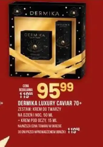 Drogerie Natura DERMIKA LUXURY CAVIAR 70+ ZESTAW oferta