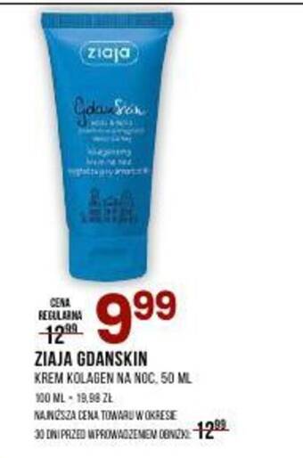 Drogerie Natura ZIAJA GDANSKIN 50 ML oferta