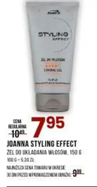 Drogerie Natura JOANNA STYLING EFFECT 150 G oferta