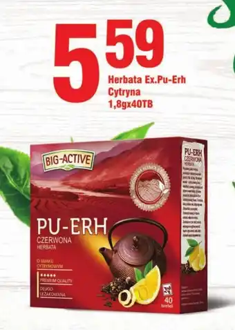 Hala Wola Herbata Ex. Pu-Erh cytryna 40torebek oferta