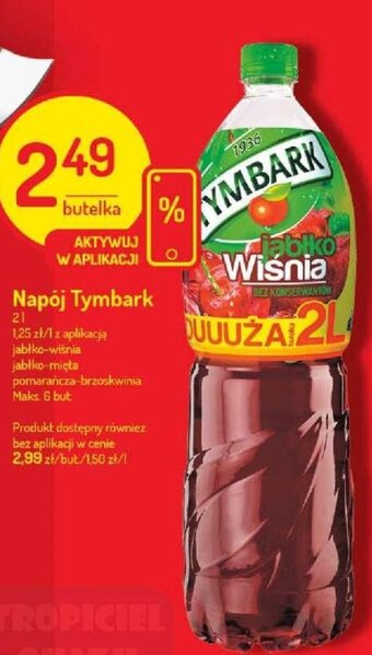 Delikatesy Centrum Napój Tymbark 2l oferta