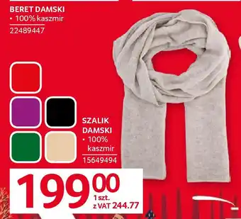 Selgros SZALIK DAMSKI oferta