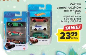 Carrefour Zestaw samochodzików HOT WHEELS 3 szt. oferta