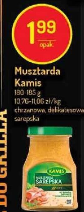 Delikatesy Centrum Musztarda Kamis 180-185g oferta