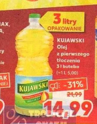 Kaufland Kujawski Olej 3l oferta
