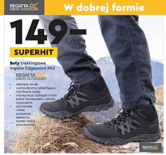 Biedronka Buty trekkingowe męskie oferta