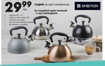 Biedronka Czajnik ze stali nierdzewnej oferta