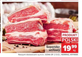 Carrefour Szponder wołowy 1kg oferta