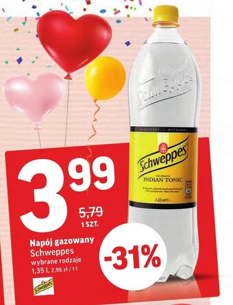 Intermarche Napój gazowany Schweppes 1,35l oferta