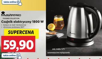 Lidl MasterPRO Czajnik elektryczny 1800 W oferta