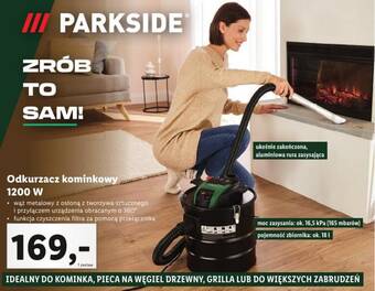 Lidl PARKSIDE Odkurzacz kominkowy 1200 W oferta