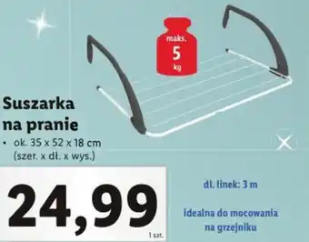 Lidl Suszarka na pranie oferta