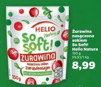 Netto Żurawina nasączona sokiem So Soft! Helio Natura 150 g oferta