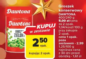 Carrefour Market Groszek konserwowy dawtona oferta
