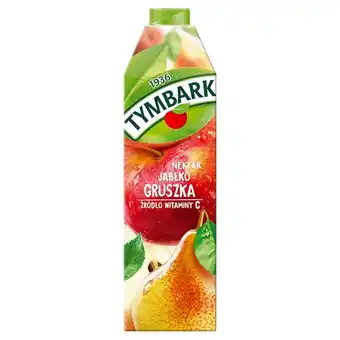 Globi Tymbark nektar jabłko gruszka 1 l oferta