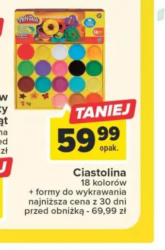 Carrefour Ciastolina play-doh oferta