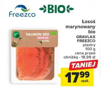 Carrefour Łosoś marynowany freezco oferta