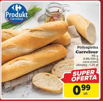 Carrefour Półbagietka carrefour oferta