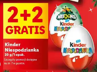 Lidl Kinder Niespodzianka 20 g oferta