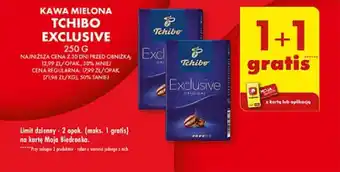 Biedronka KAWA MIELONA TCHIBO EXCLUSIVE 250 g oferta