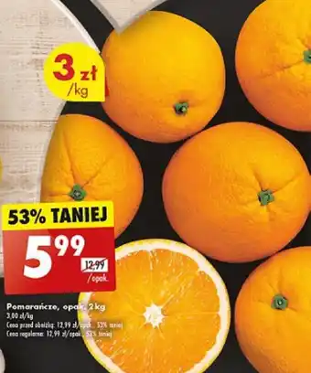 Biedronka Pomarańcze opak. 2 kg oferta