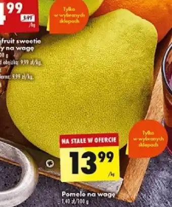 Biedronka Pomelo na wagę 1 kg oferta