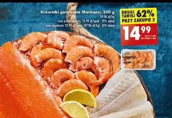 Biedronka Krewetki gotowane Marinero, 250 g oferta