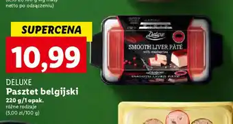 Lidl DELUXE Pasztet belgijski 220 g oferta