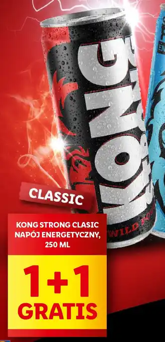 Lidl KONG STRONG CLASIC NAPÓJ ENERGETYCZNY, 250 ML oferta