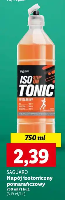 Lidl SAGUARO Napój izotoniczny pomarańczowy 750 ml oferta