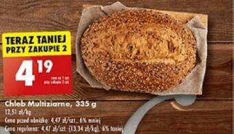 Biedronka Chleb Multiziarno 335 g oferta