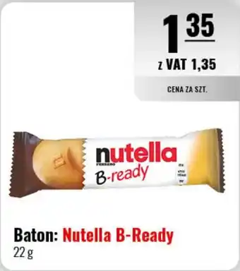 Eurocash Baton: Nutella B-Ready 22 g oferta