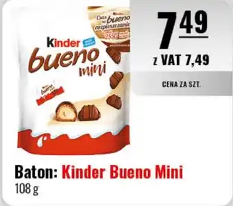 Eurocash Baton: Kinder Bueno Mini 108 g oferta