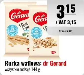 Eurocash Rurka waflowa: dr Gerard 144 g oferta